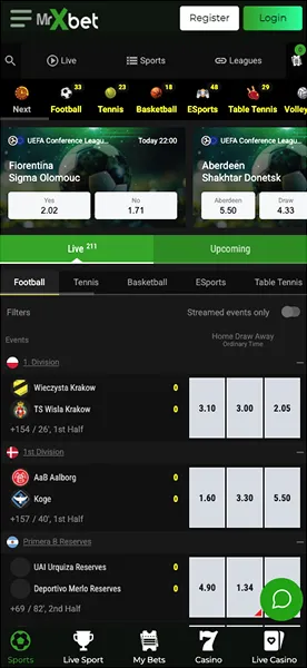 Paris mobiles en ligne sur MrXbet

