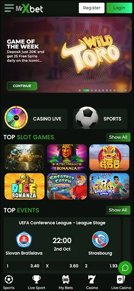 Casino mobile en ligne MrXbet

